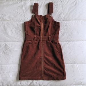 AE Corduroy Overall Dress